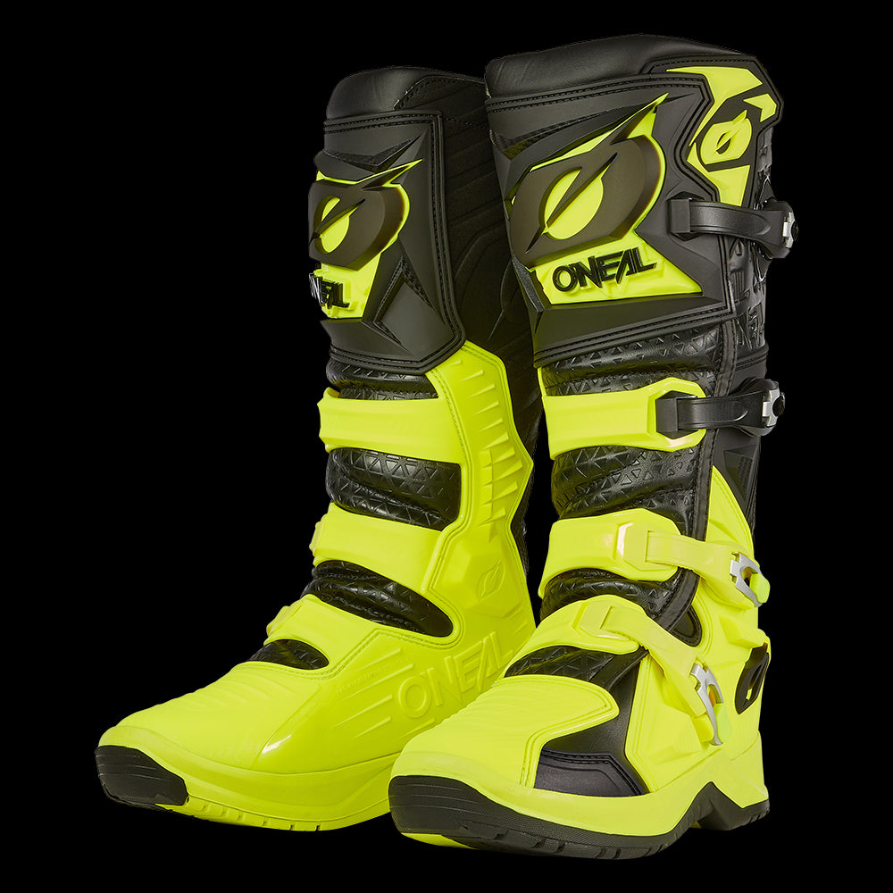 O'Neal 2025 Motocross Boots RMX Pro Neon Yellow Black
